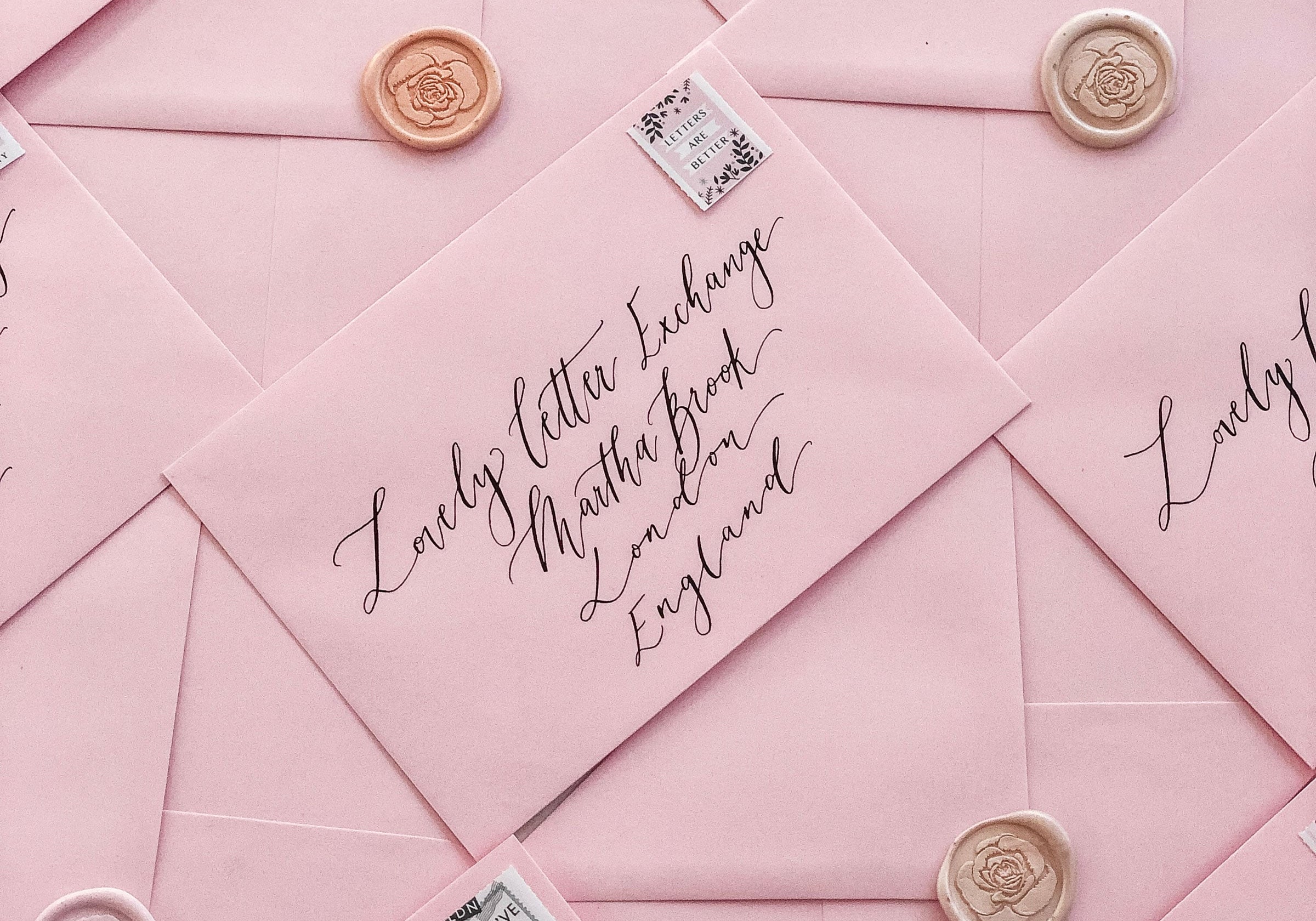 martha brook the lovely letter exchange blog post