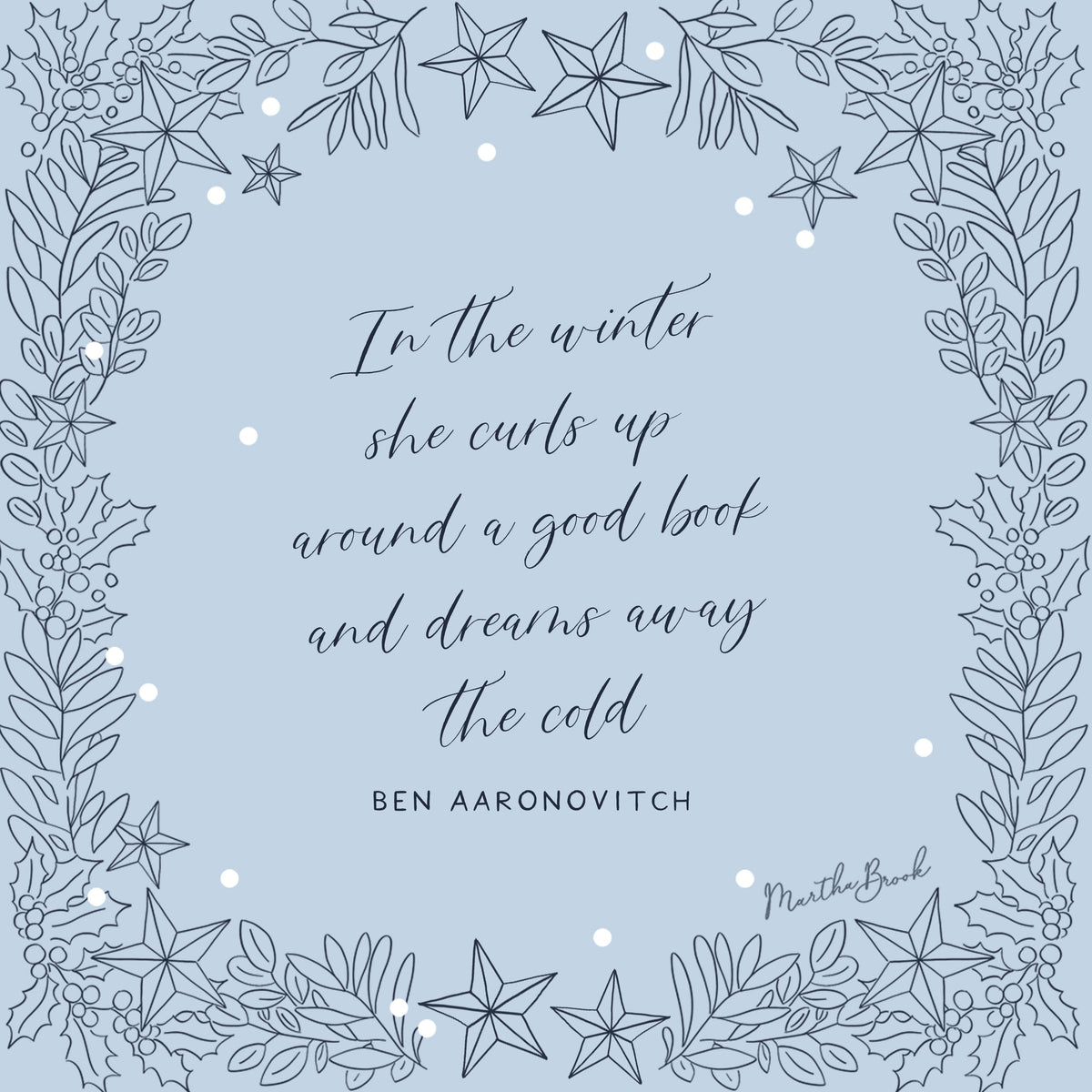 martha brook blog post 10 lovely winter quotes