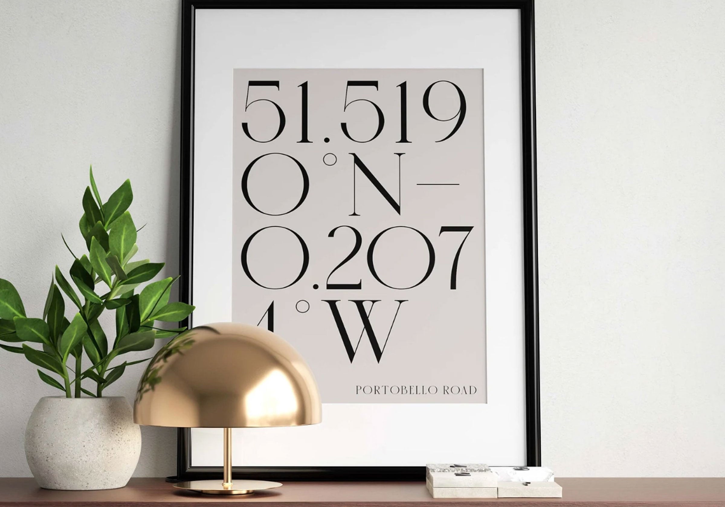 martha brook blog post 12 unique engagement present ideas art print on wall
