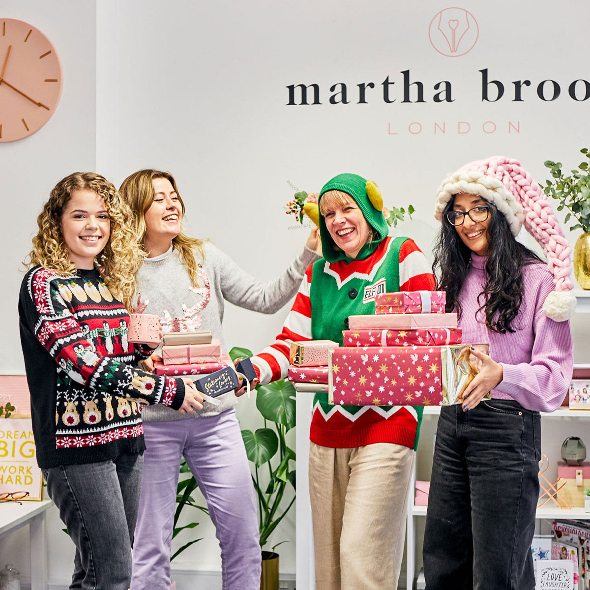 martha brook save the children Christmas jumper day