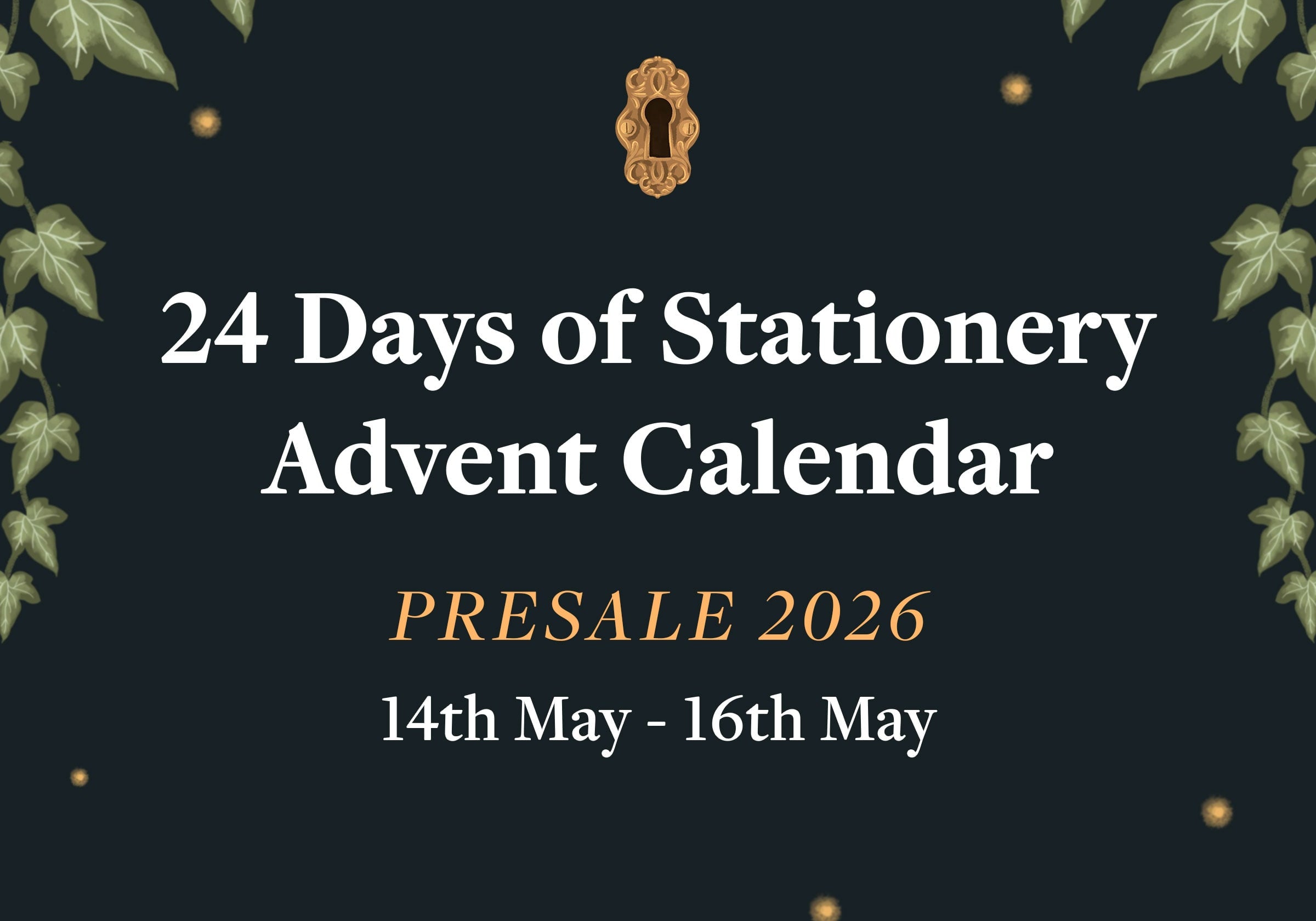 martha brook personalised stationery 24 days of stationery advent calendar presale 2026 coming soon