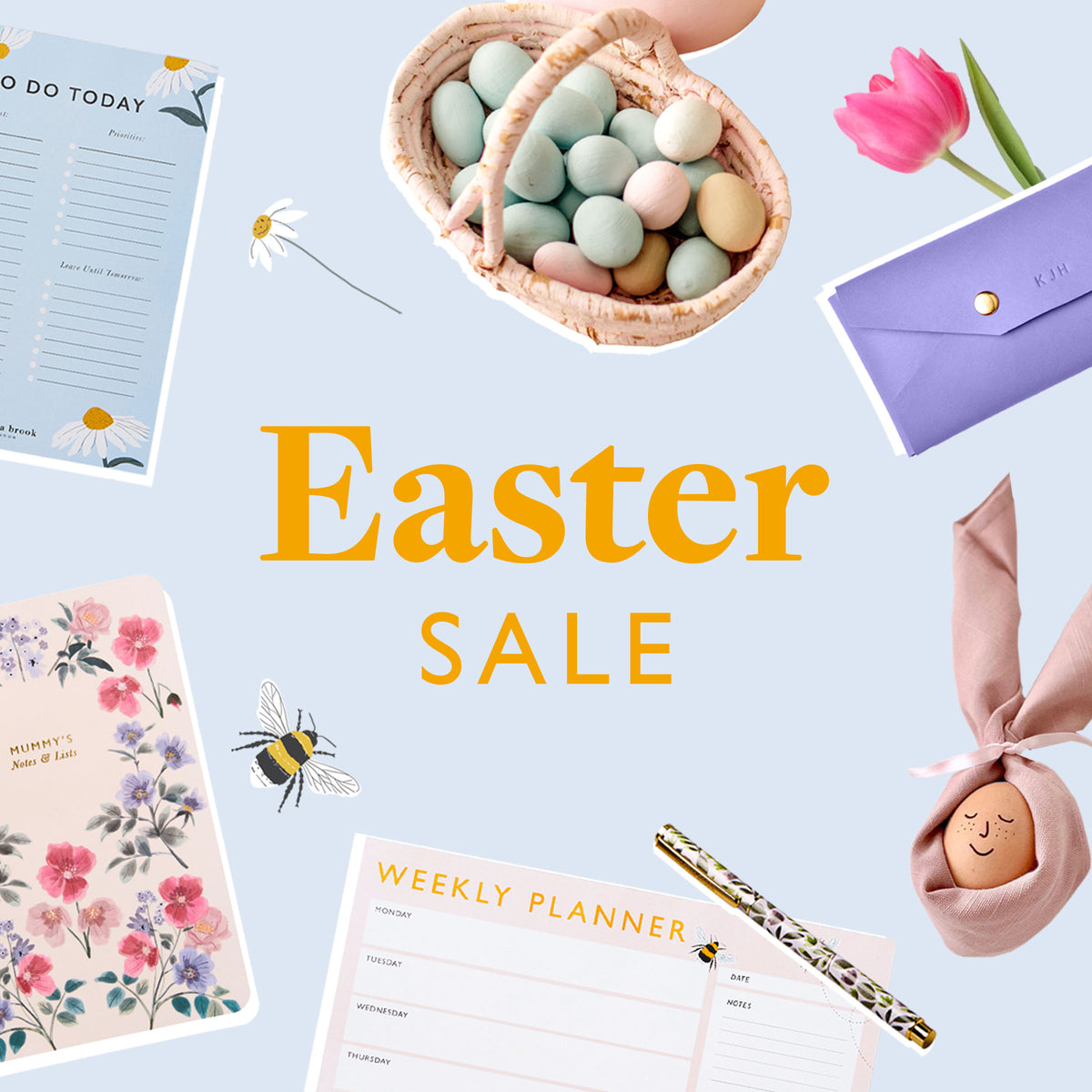 martha brook personalised stationery easter sale