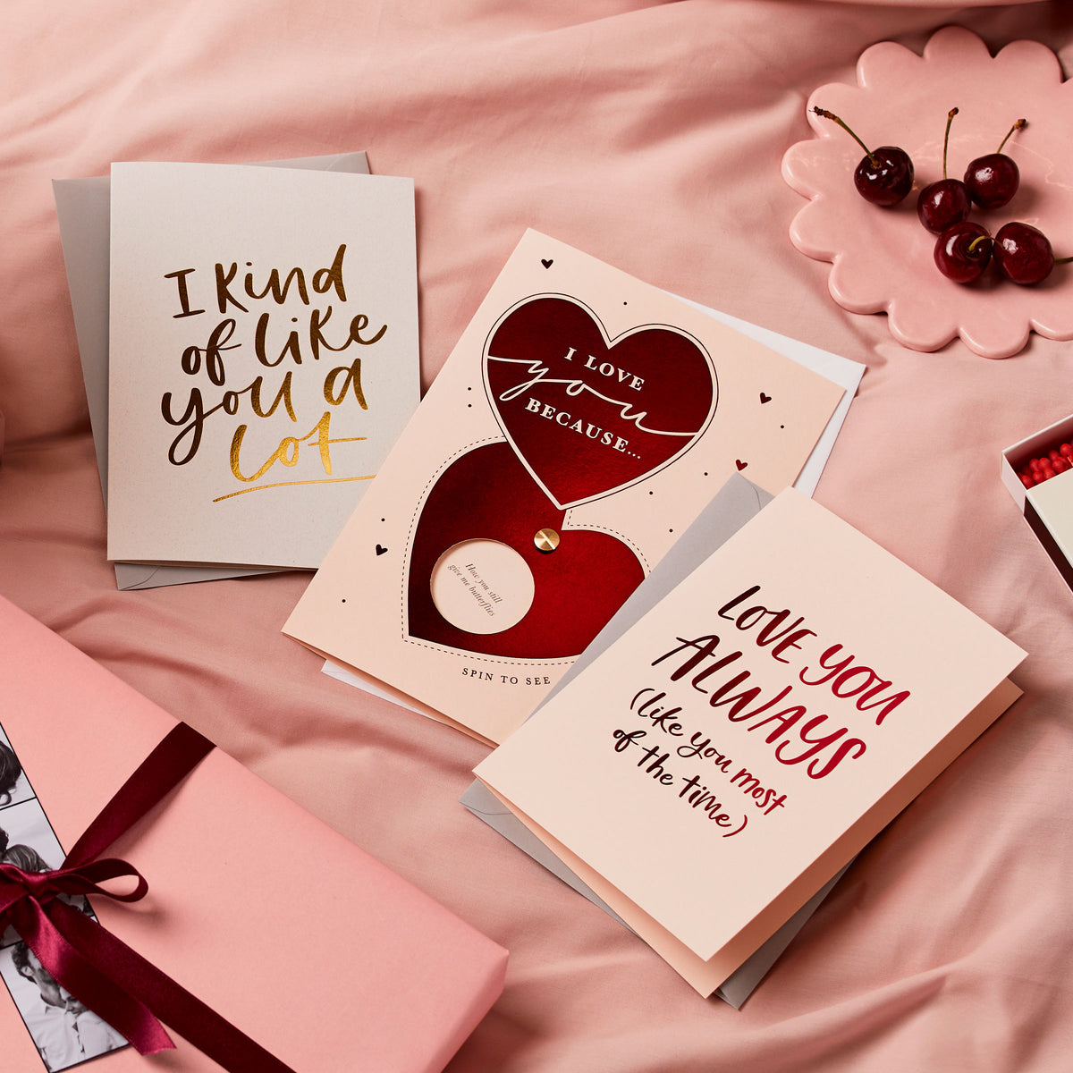 martha brook personalised stationery valentine's day cards