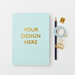 Martha Brook Personalised Stationery corporate notebooks branded leather effect notebook with logo