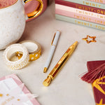 Hexagonal Gold Pen