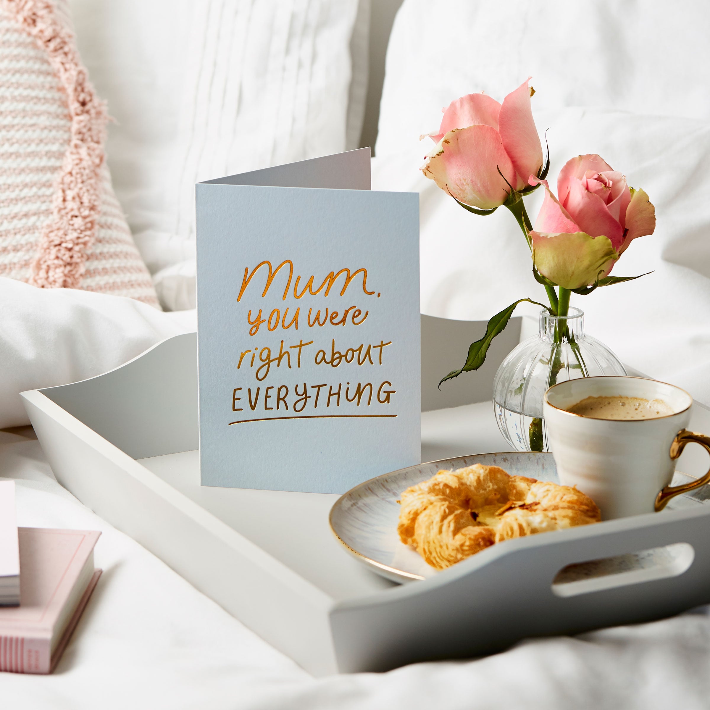 Honest Foil Embossed Mum Card