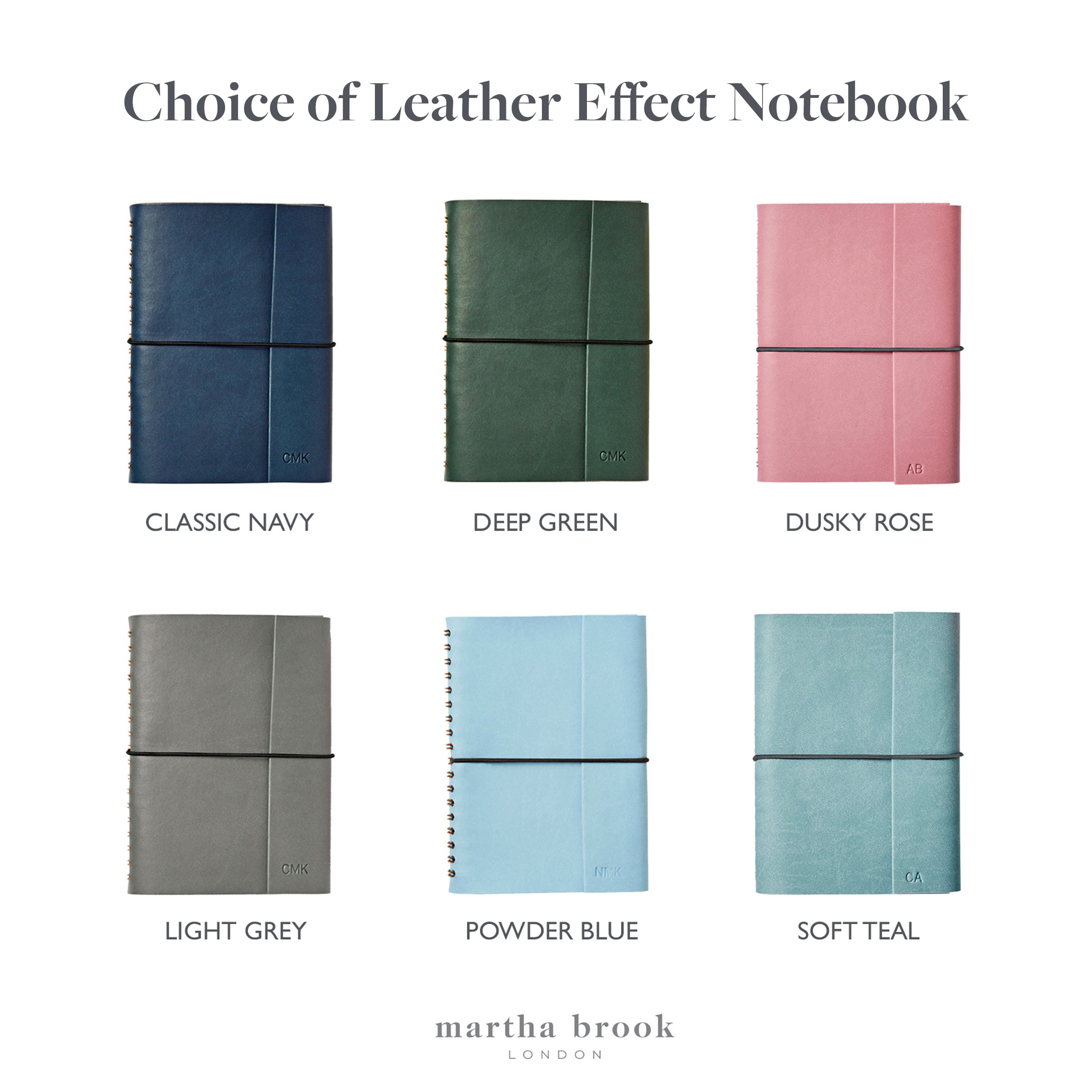 Personalised Vegan Leather Stationery Gift Box