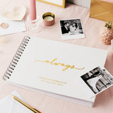 Personalised Always Wedding Photo Album