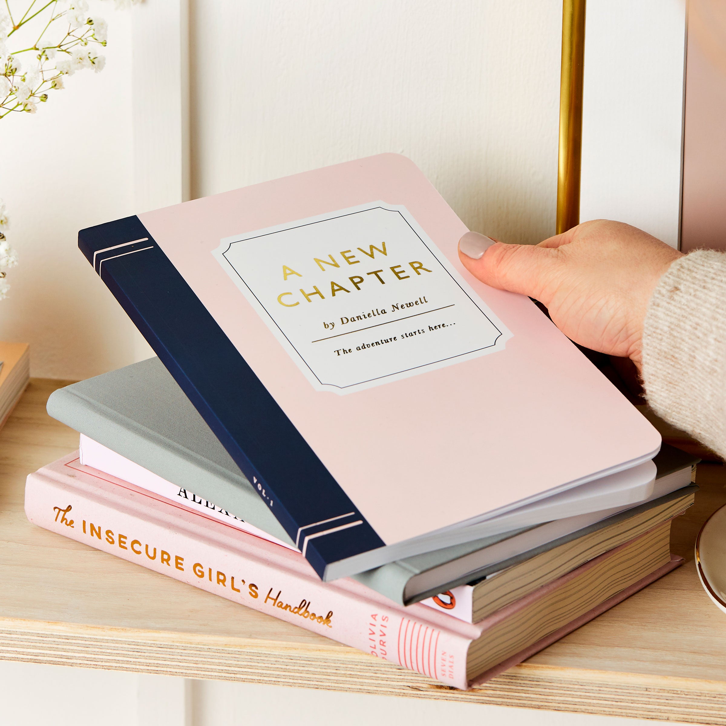 Personalised Book-Style Novel Notebook