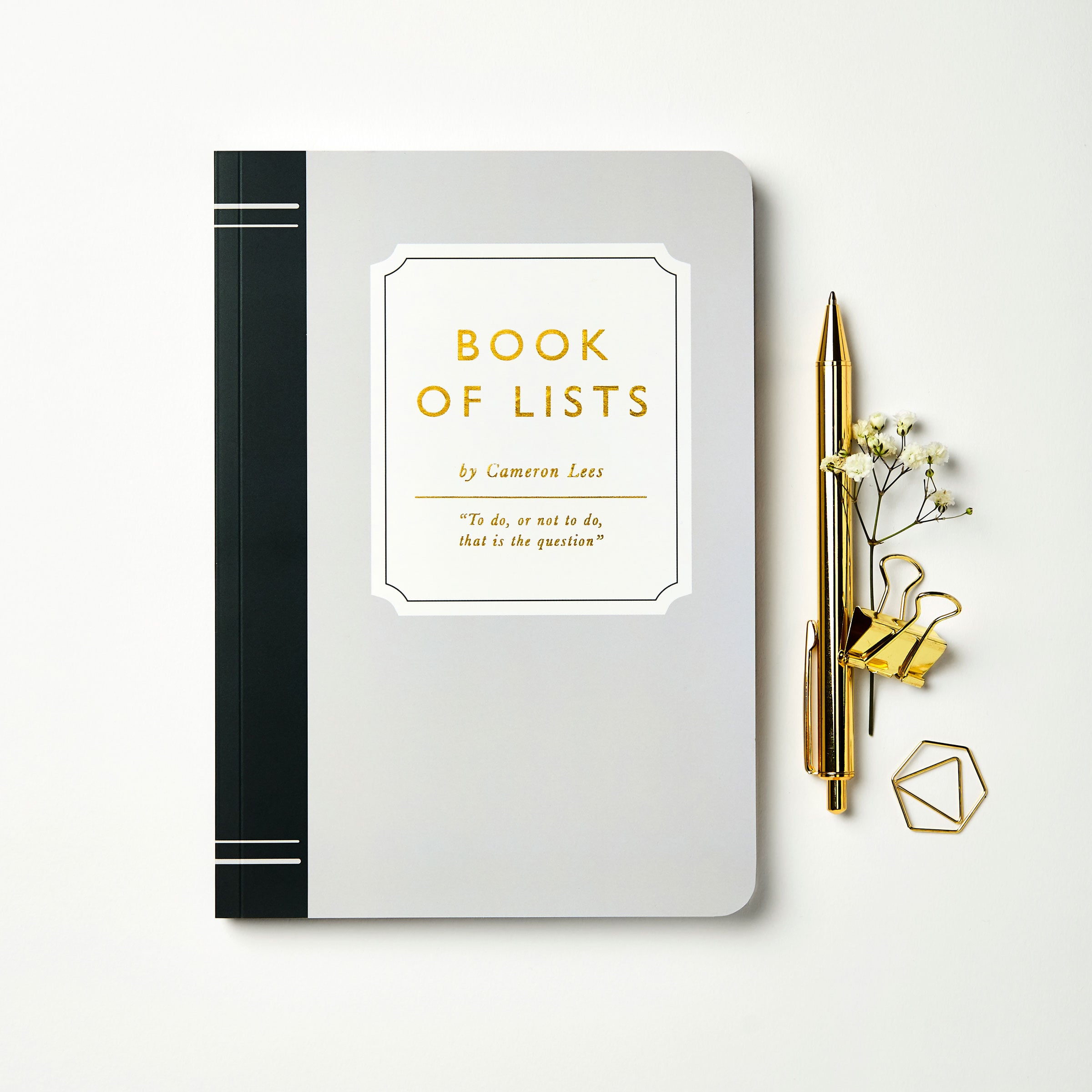 Personalised Book-Style Novel Notebook