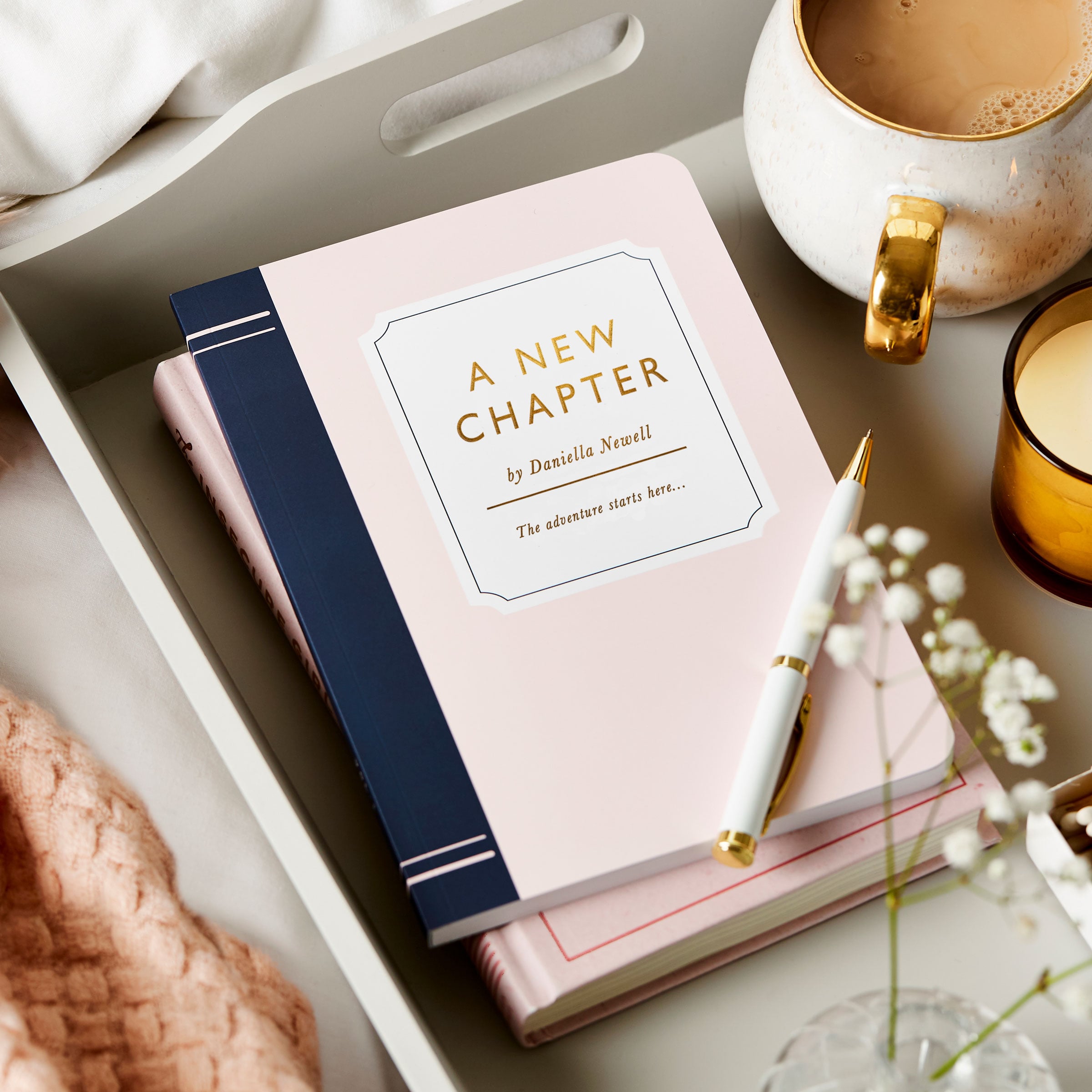Personalised Book Style Novel Notebook