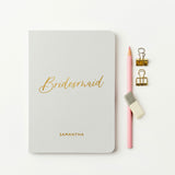 Martha Brook Personalised Bridesmaid Notebook