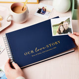 Personalised Couple's Story Photo Album