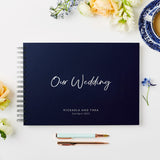 Martha Brook Personalised Our Wedding Guest Book