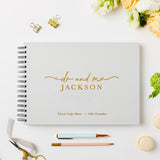 Personalised Stylish Wedding Guest Book