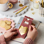 Personalised Couple's Hidden Messages Bookmark