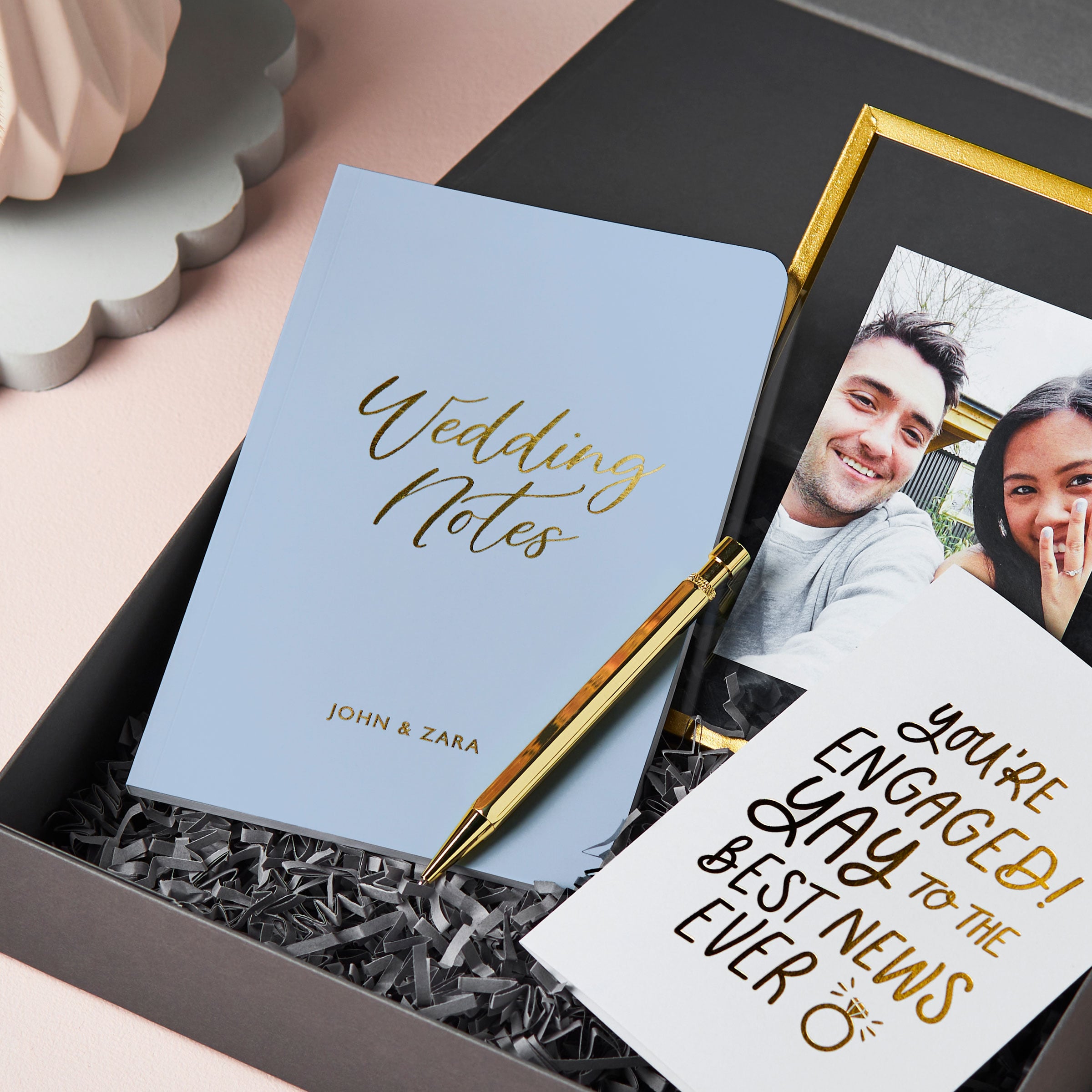 Martha Brook Personalised Wedding Notebook