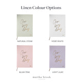 martha brook wedding planner notebook
