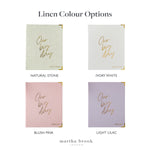 martha brook wedding planner organiser colour options
