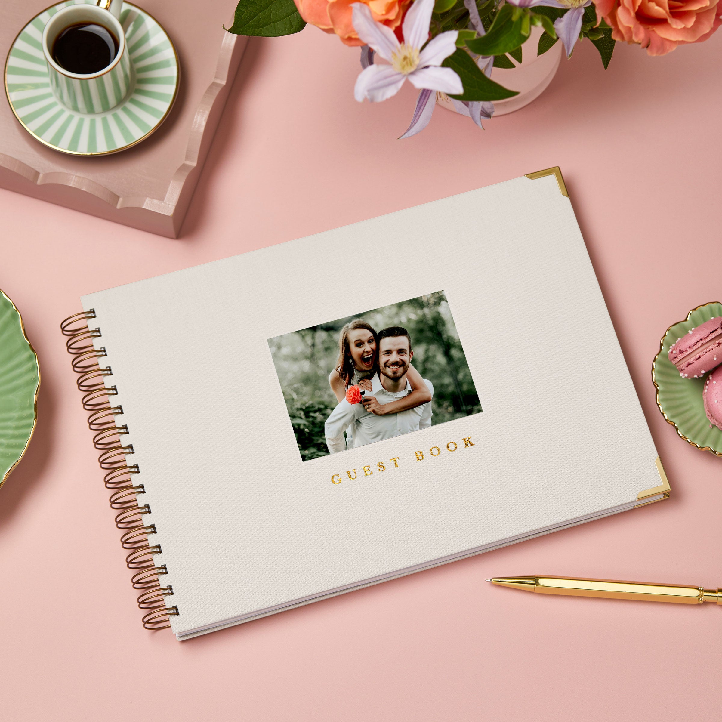 Martha brook personalised stationery wedding stationery personalised photo wedding guest book