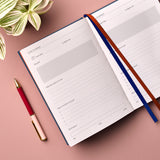 Personalised Signature Navy Undated Planner