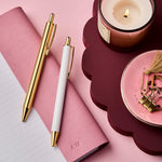 MarthaBrook_Gold Pen & White Pen
