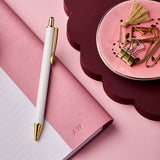 White And Gold Pen