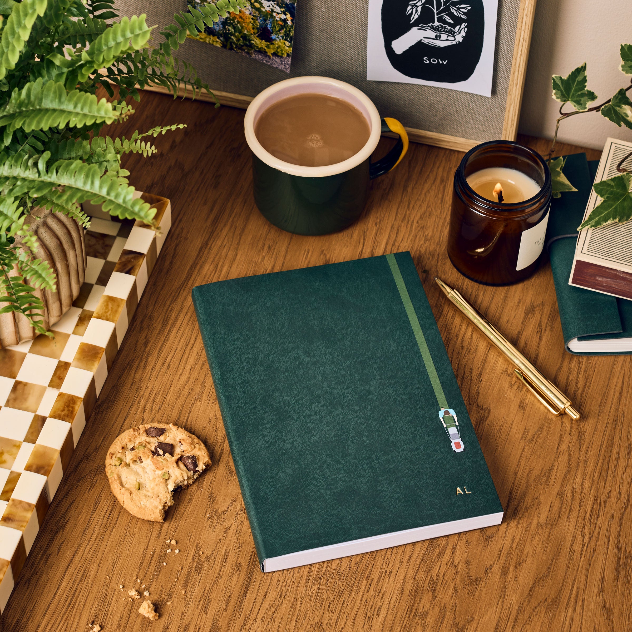 Personalised Joy of Gardening Notebook