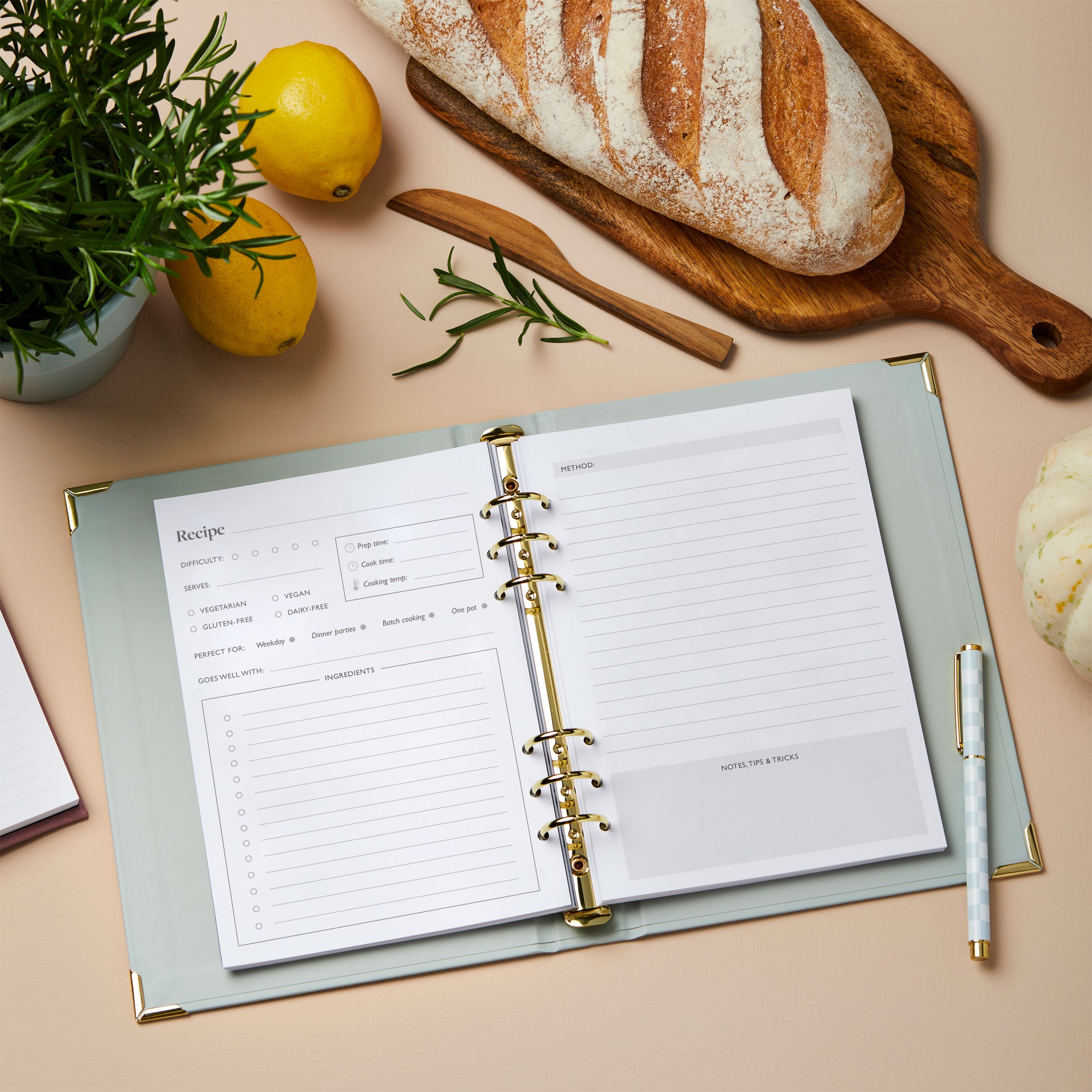 marta-brook-personalised-stationery-personalised-recipe-journal-inside-spreads-