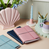 Branded Leather Effect Notebook