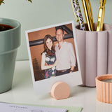 Pastel Round Photo Holder