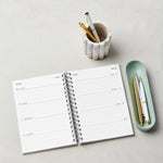 martha brook personalised stationery personalised annual diaries 2026 hardback inside weekly spread