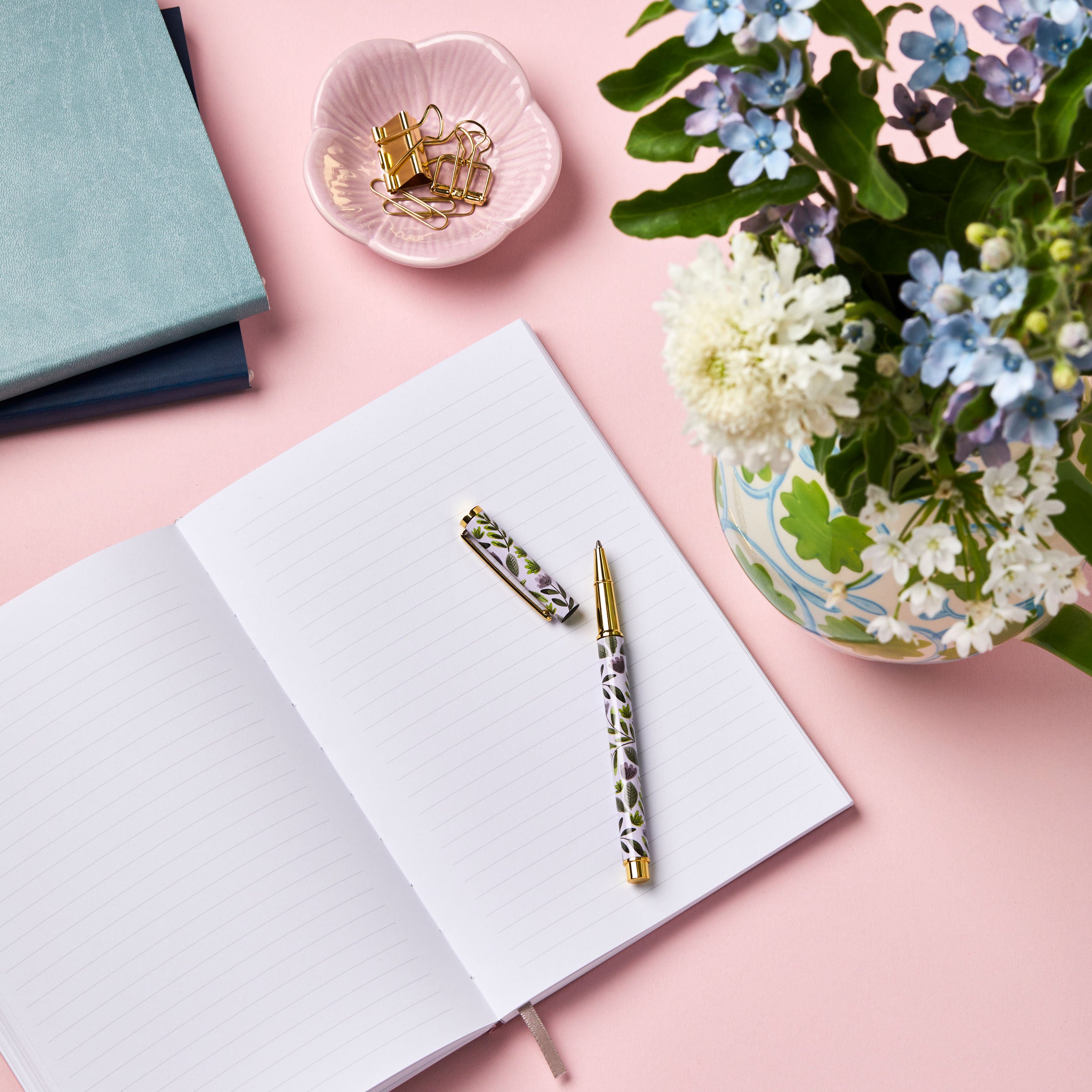 martha brook personalised stationery personalised any text vegan leather notebook