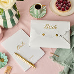 martha brook personalised stationery personalised bride gift set