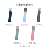 martha brook personalised stationery personalised couples vegan leather bookmark set stationery gift wedding gift