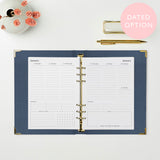 martha brook personalised stationery personalised create your future life planner inside pages 2026 weekly spread