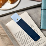 martha brook personalised stationery personalised father's day gifts vegan leather bookmark