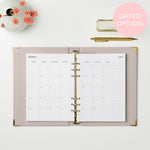 martha brook personalised stationery personalised life planner inside pages 2026 monthly spread