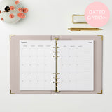 martha brook personalised stationery personalised life planner inside pages 2026 monthly spread