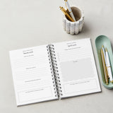 martha brook personalised stationery personalised original 2025 2026 academic diary on desk