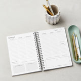 martha brook personalised stationery personalised original 2025 2026 academic diary on desk