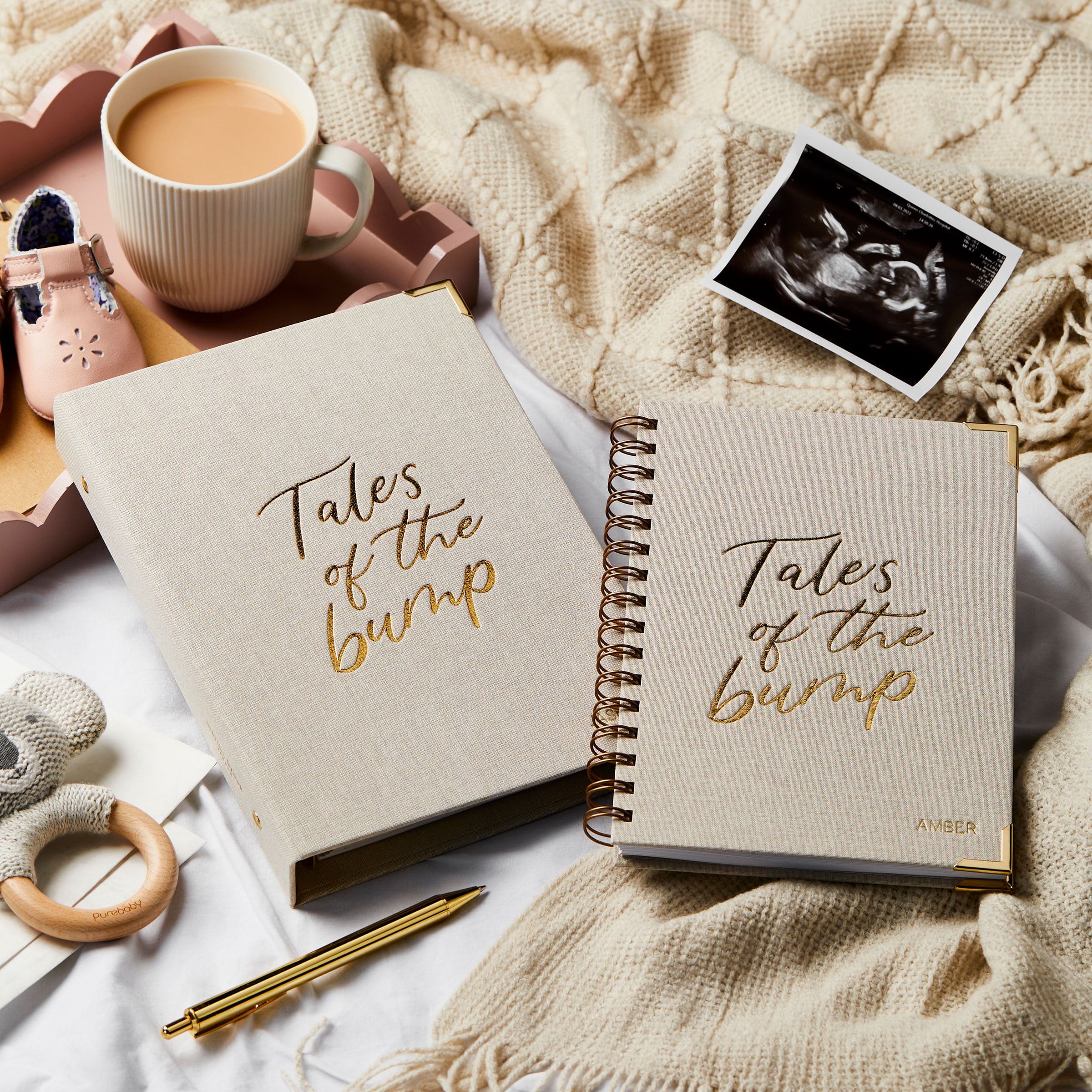 martha brook personalised stationery personalised pregnancy journal
