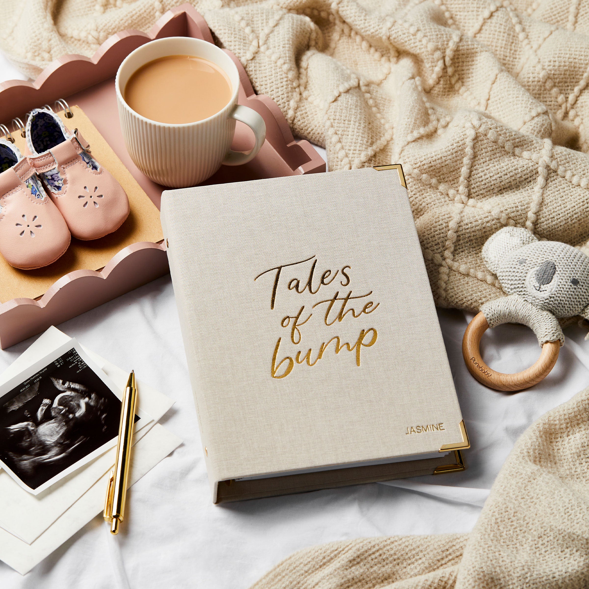 martha brook personalised stationery personalised pregnancy journal
