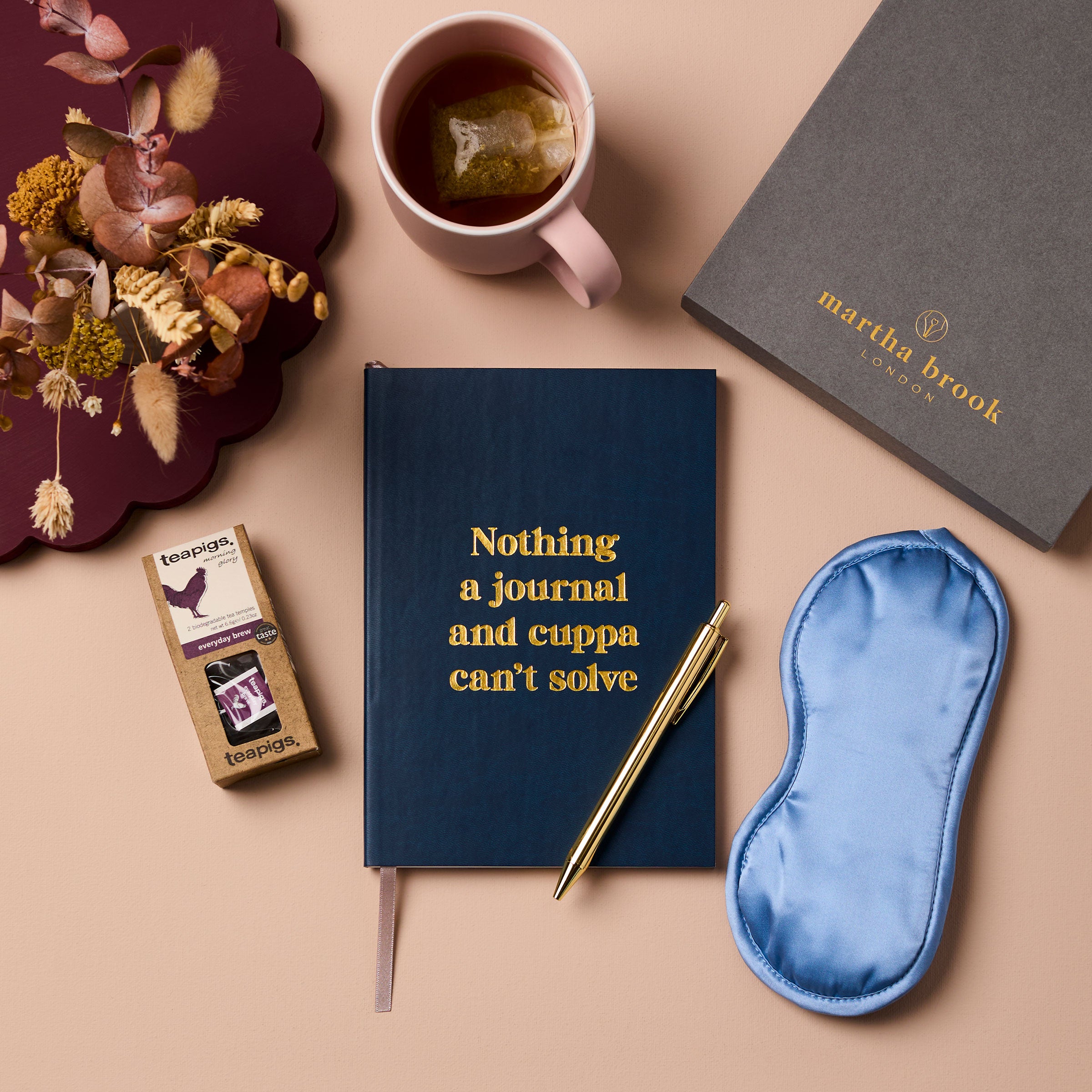 martha brook personalised stationery personalised relax and journal gift set simple