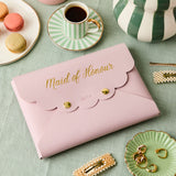 martha brook personalised stationery personalised vegan leather maid of honour pouch 1