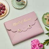 martha brook personalised stationery personalised vegan leather maid of honour pouch 1