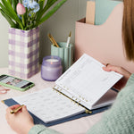 martha brook personalised stationery social media planner refill