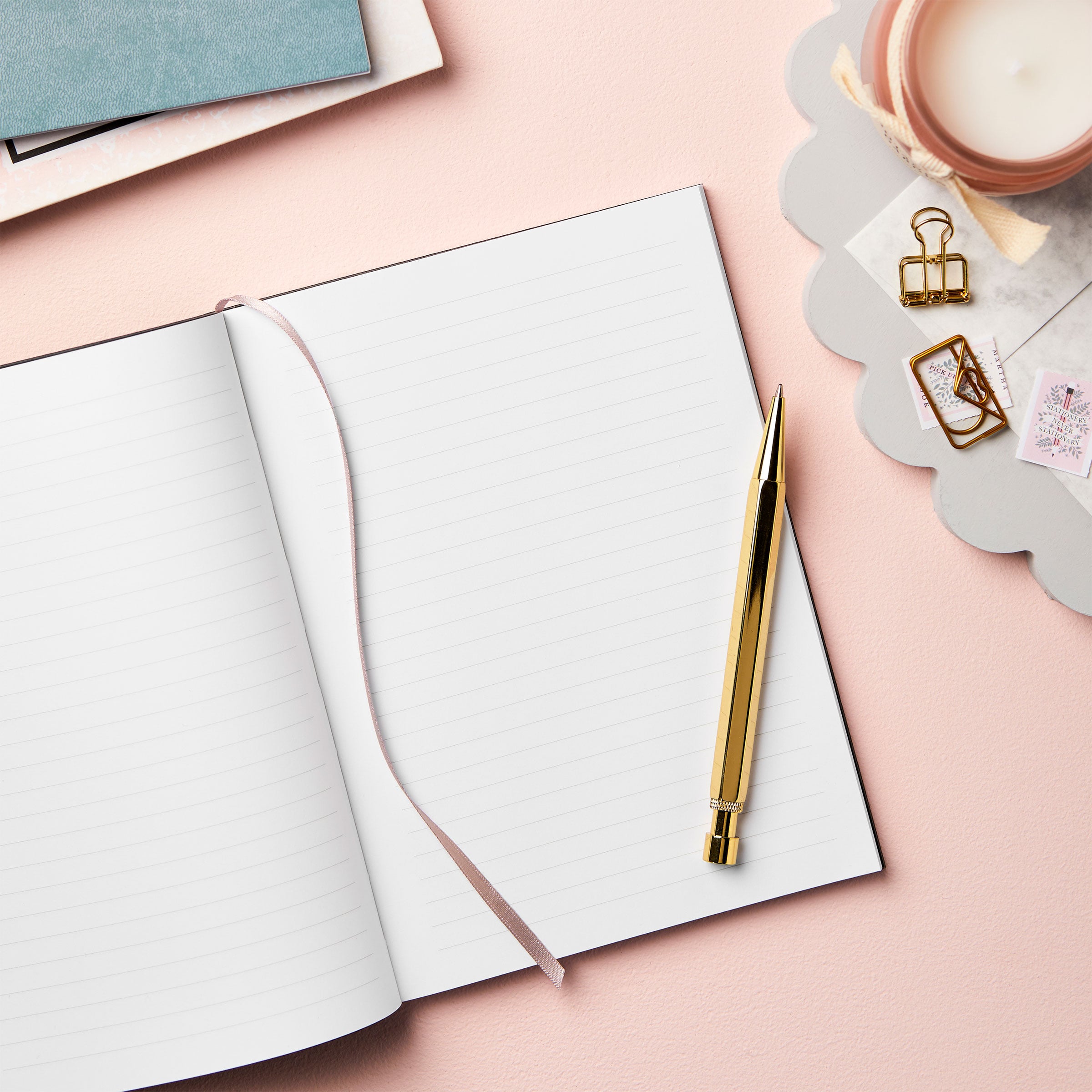 martha brook personalised stationery vegan leather collection personalised a5 classic vegan leather notebook lined pages