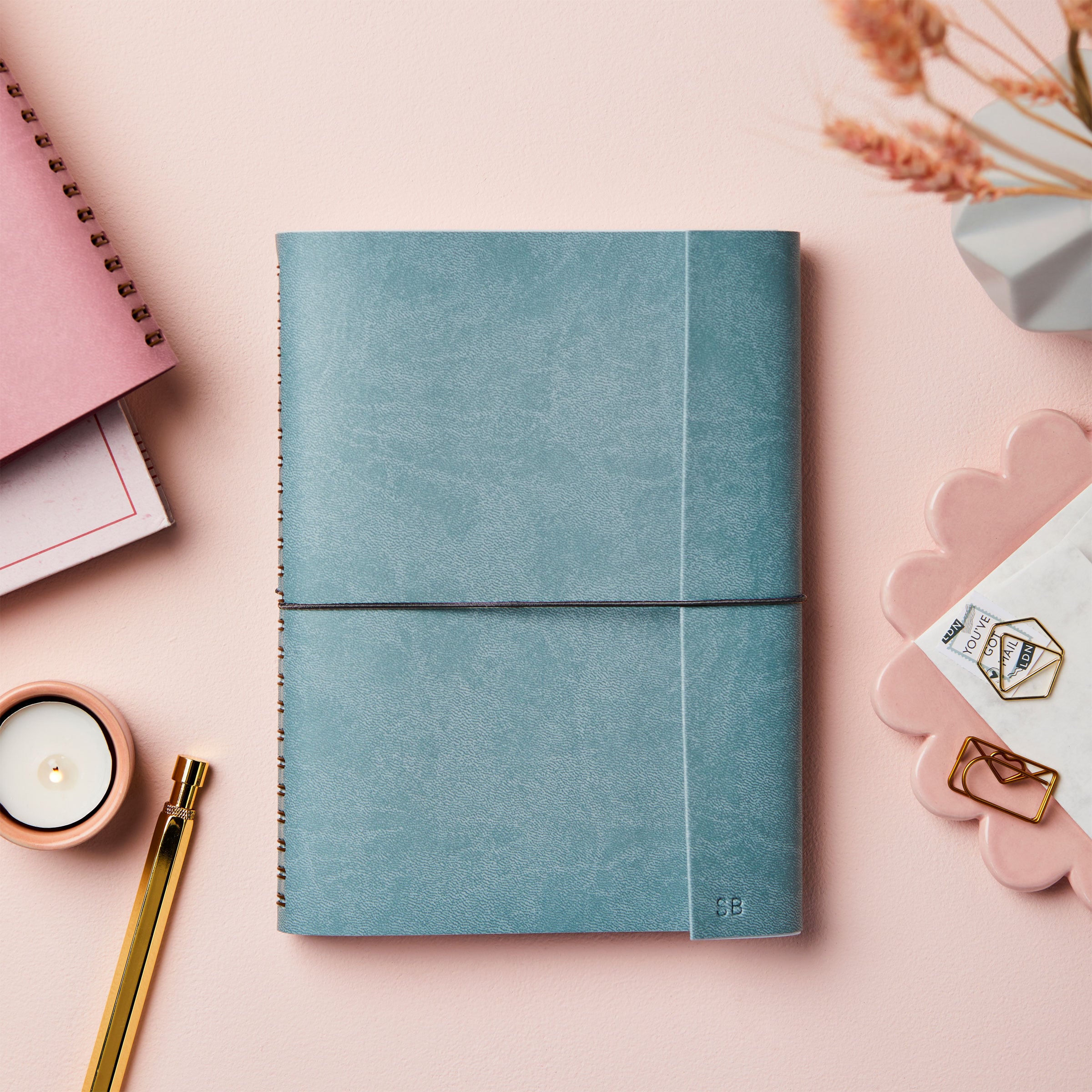 Personalised A5 Vegan Leather 2027 Diary