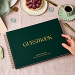 martha brook personalised wedding guest books personalised guest book